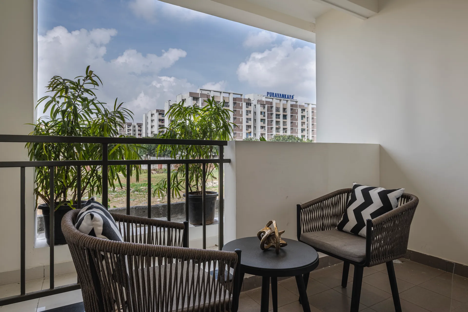 Purva Windermere Private Balcony with Open Views